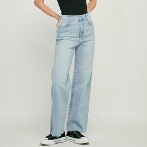 NWT Hidden Logan High Rise Dad Jean 31” Inseam In Light Blue